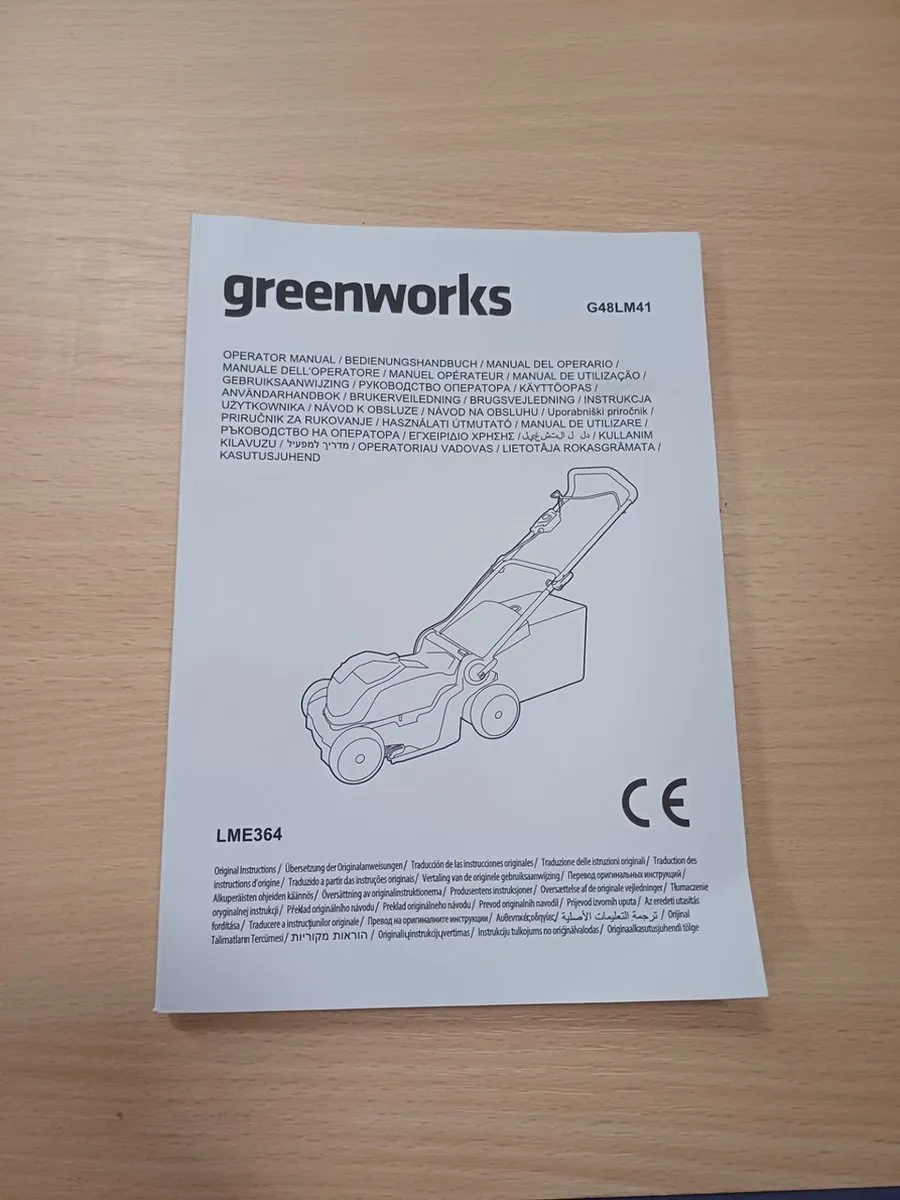 Greenworks G48LM41K2X Grasmaaier 2x48V - 50L Opvangbak