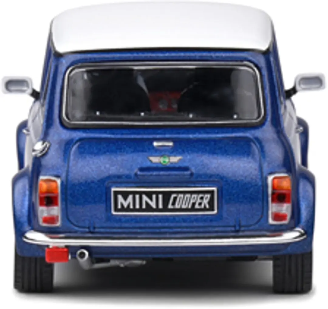 Solido Mini Cooper S 1994 1:43 - Blauw - afbeelding 6 van 6