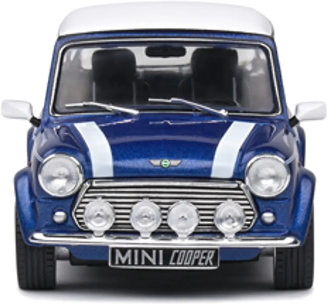 Solido Mini Cooper S 1994 1:43 - Blauw - afbeelding 4 van 6