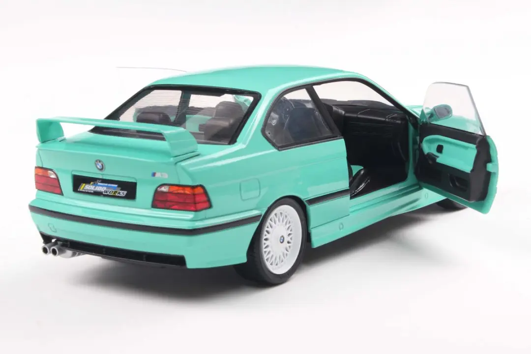 Solido BMW M3 E36 Coupé 1:18 - Mintgroen - afbeelding 3 van 6