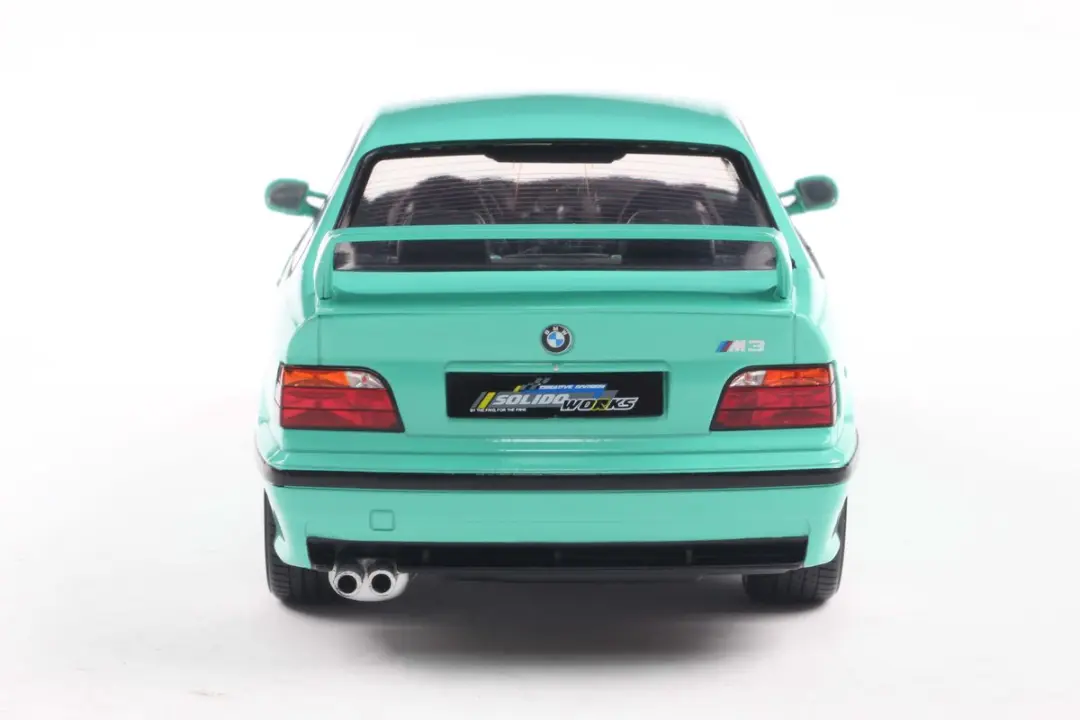 Solido BMW M3 E36 Coupé 1:18 - Mintgroen - afbeelding 5 van 6
