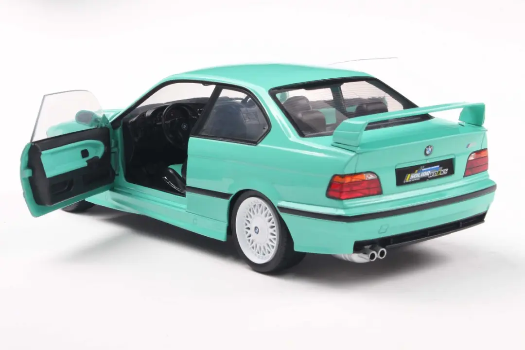 Solido BMW M3 E36 Coupé 1:18 - Mintgroen - afbeelding 6 van 6