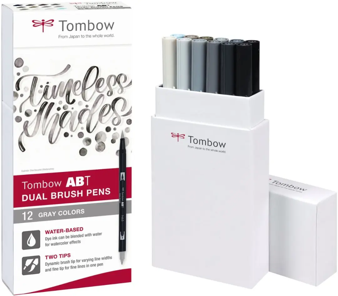 Tombow ABT Dual Brush Tekenpennen