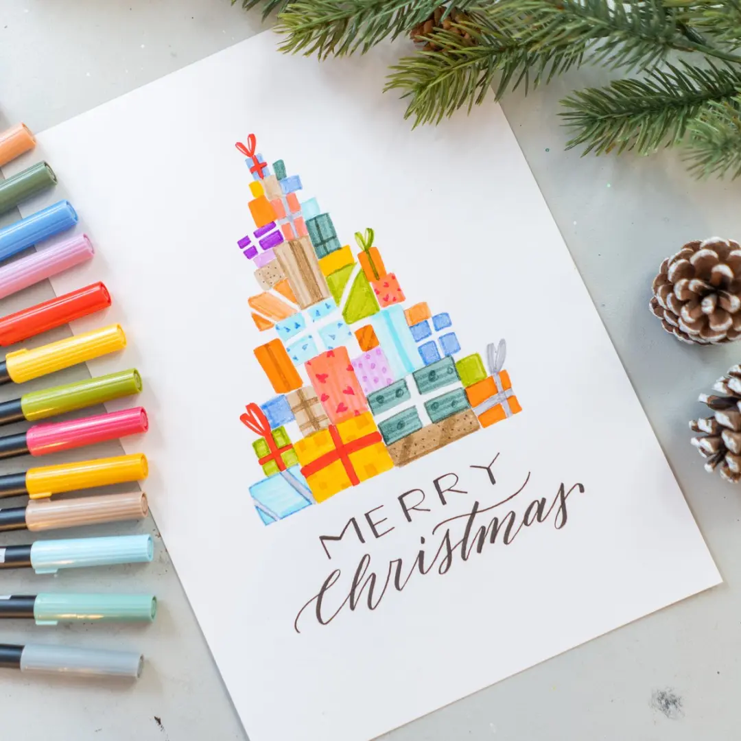 Tombow ABT Dual Brush Brushpennen - Candy Kleuren - 6 stuks - afbeelding 3 van 5