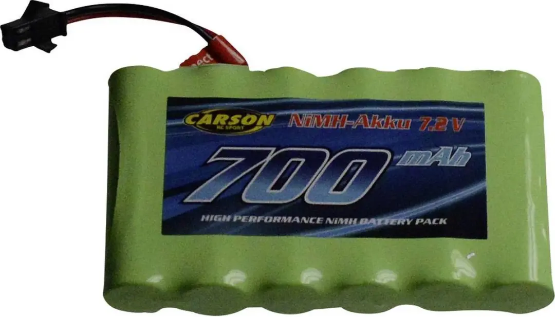 Carson NiMH accupack 7.2V 700mAh JST