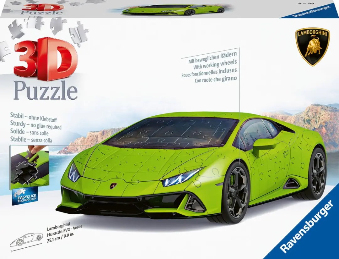 Ravensburger Lamborghini HuracÃ¡n EVO Groen