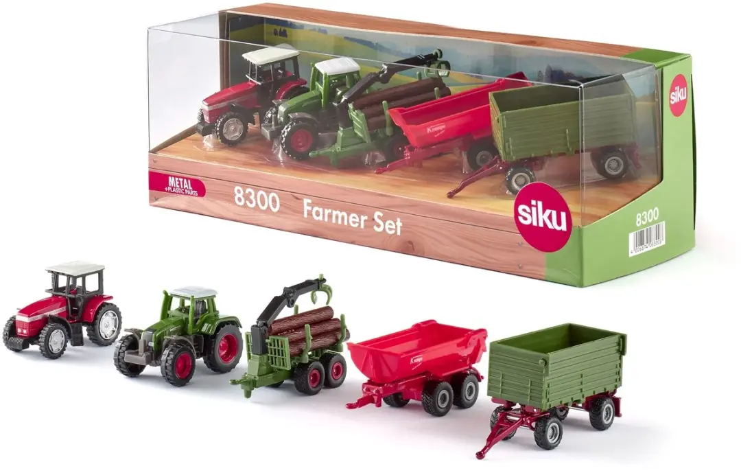 SIKU Farmer-Set 1:87 Speelgoedset - 5 Onderdelen - afbeelding 4 van 5