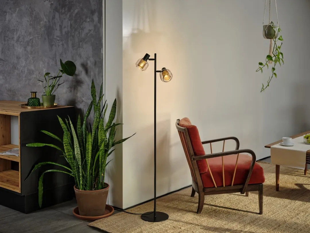 Osram Decor Firefly Vloerlamp 2xE14 - Zwart - afbeelding 6 van 6