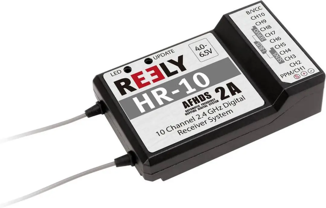 Reely HT-10 RC handzender 2,4 GHz - 10 kanalen - afbeelding 4 van 5