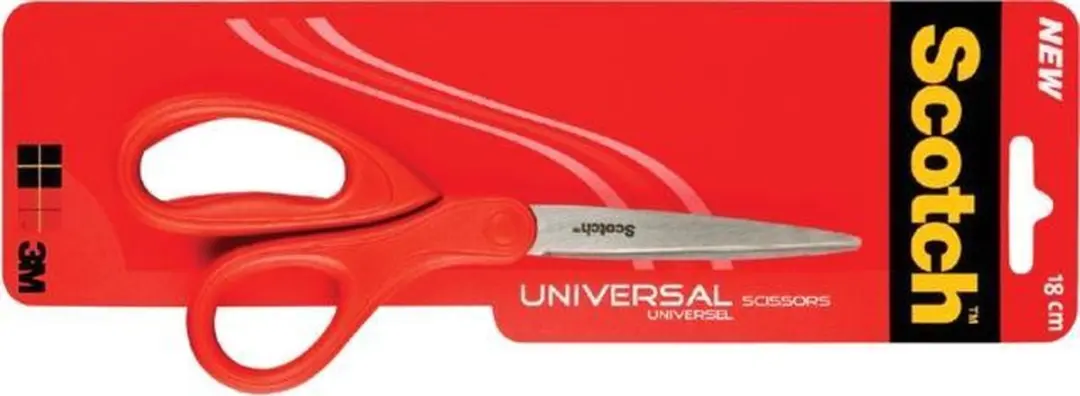 3M Scotch 1407 Universele Schaar 18cm - Rood - afbeelding 4 van 4