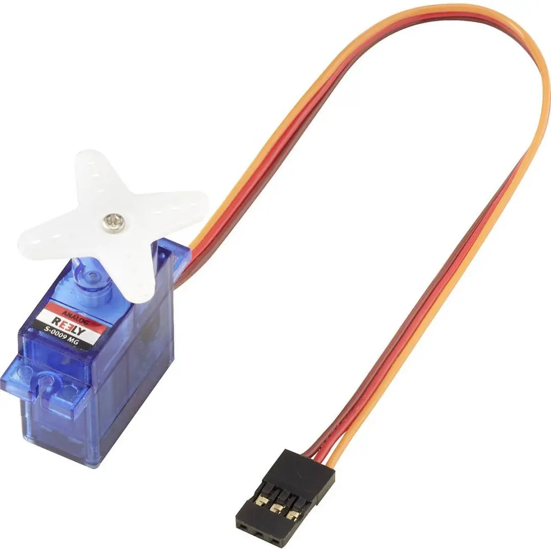 Reely Micro-servo S0009 MG - Metalen aandrijving - JR - afbeelding 2 van 5