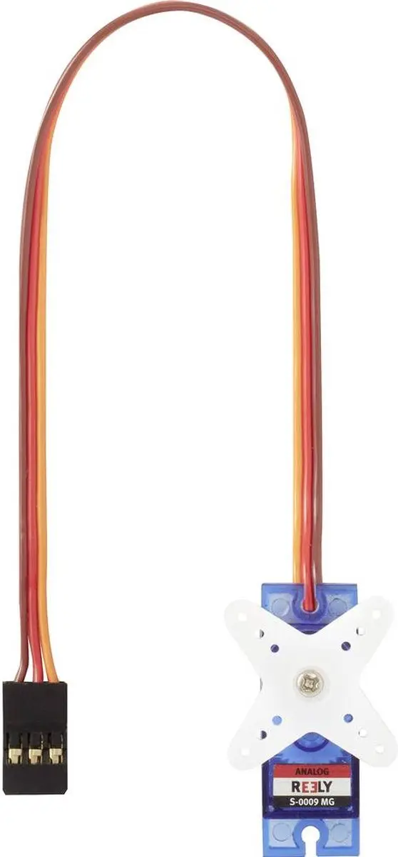 Reely Micro-servo S0009 MG - Metalen aandrijving - JR - afbeelding 3 van 5