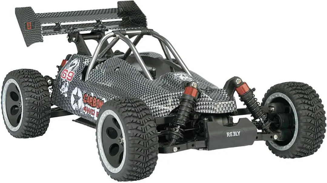 Reely RE-6549732 1:10 Buggy Complete Wielen - Zwart 2 st. - afbeelding 3 van 4