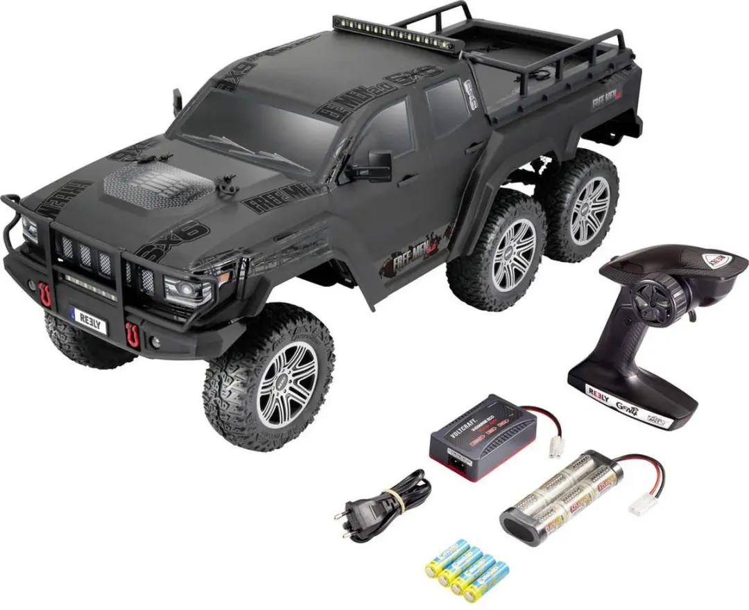 Reely FreeMen 2.0 RE-7070580 RC Crawler 1:10 - Zwart - afbeelding 6 van 6