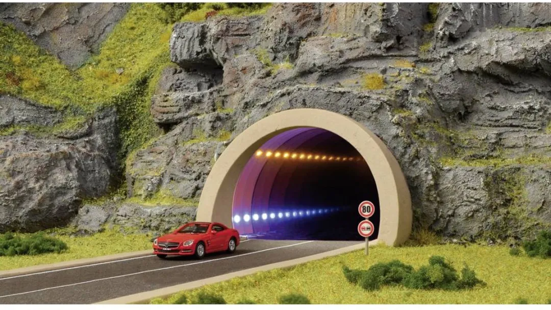Viessmann Modelltechnik 5098 H0 Tunnelportaal voor wegverkeer Bouwpakket