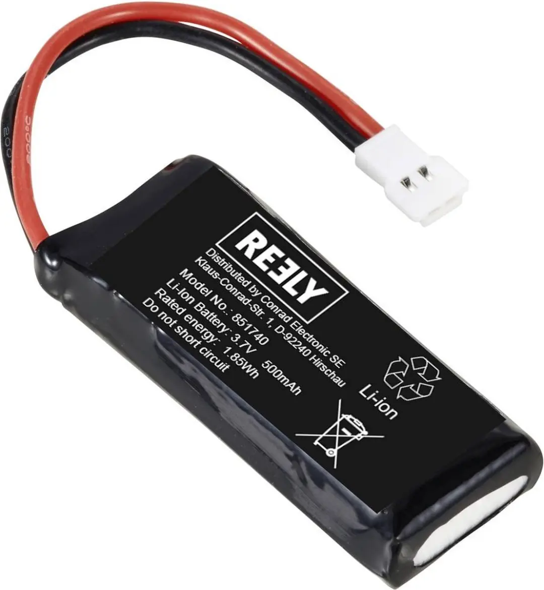 Reely Li-ion accupack 3.7V 500mAh