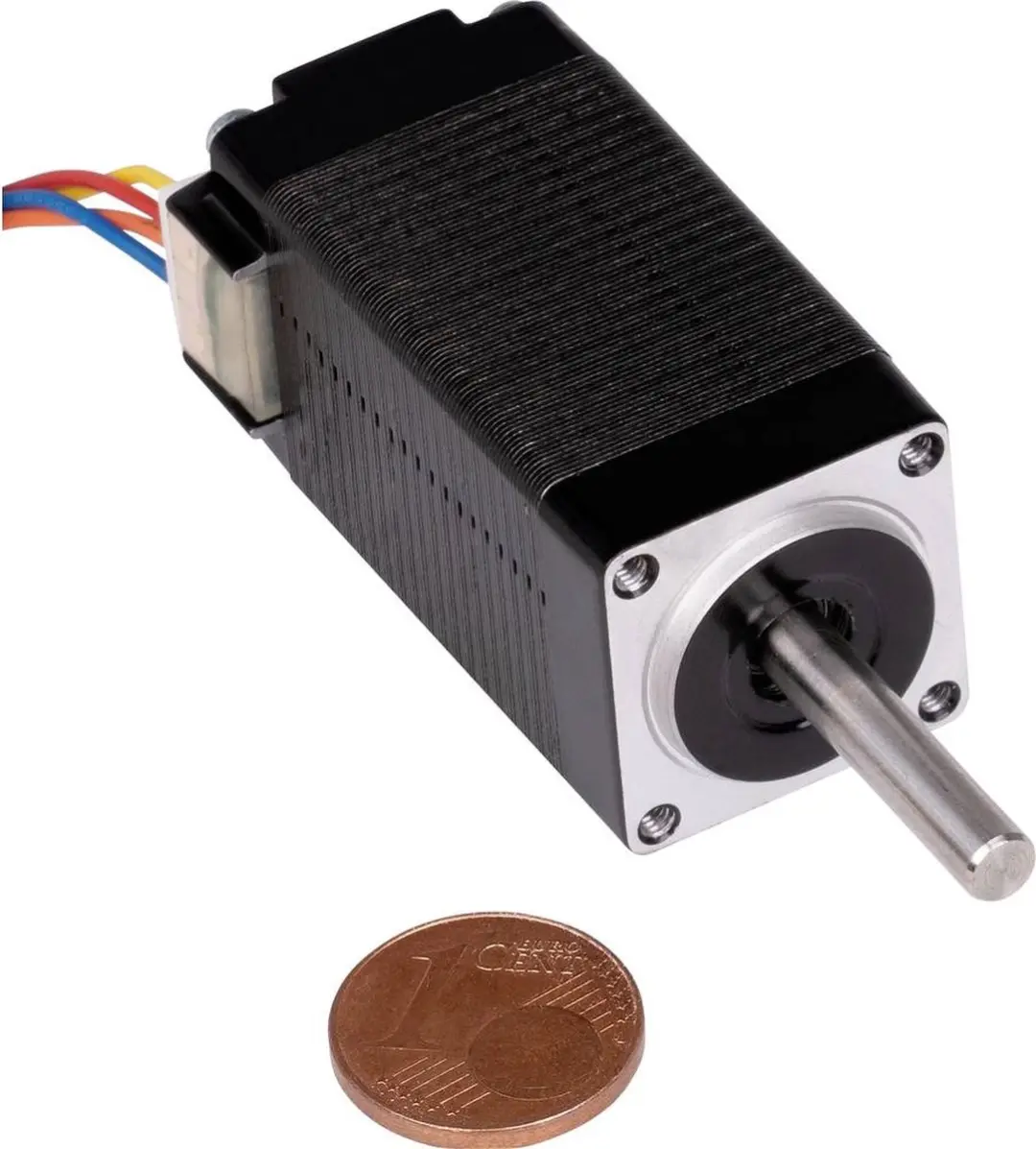 Joy-it NEMA08-02 Stappenmotor - 0,8A - As-diameter 4mm - afbeelding 3 van 3