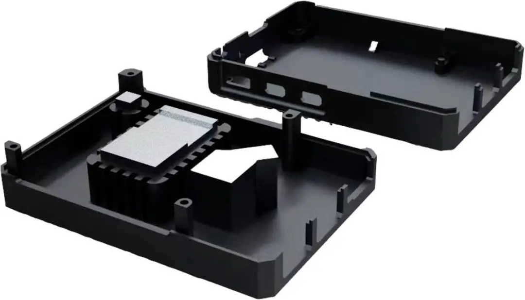 Joy-it RB-AlucaseP5-09 SBC-behuizing Raspberry Pi - Zwart - afbeelding 4 van 6