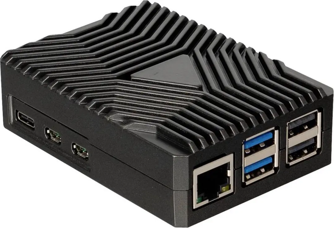 Joy-it RB-AlucaseP5-09 SBC-behuizing Raspberry Pi - Zwart - afbeelding 6 van 6
