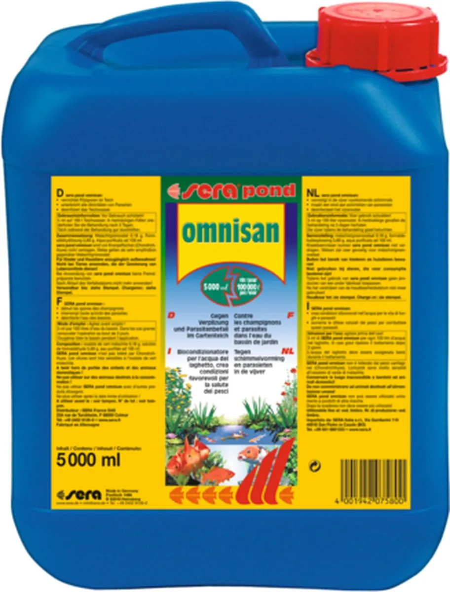 Sera Pond Omnisan Waterbehandelingsmiddel 250ml