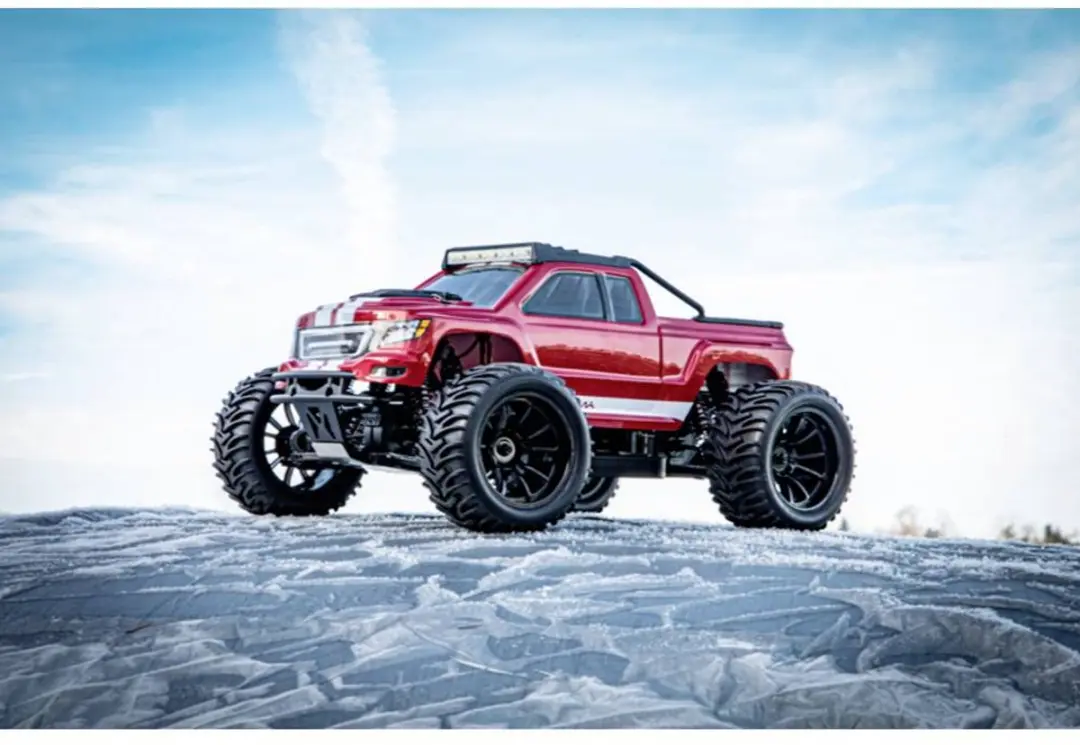 Absima AMT3.4 V2 12244V2 Monstertruck - Zwart/Rood - afbeelding 6 van 6