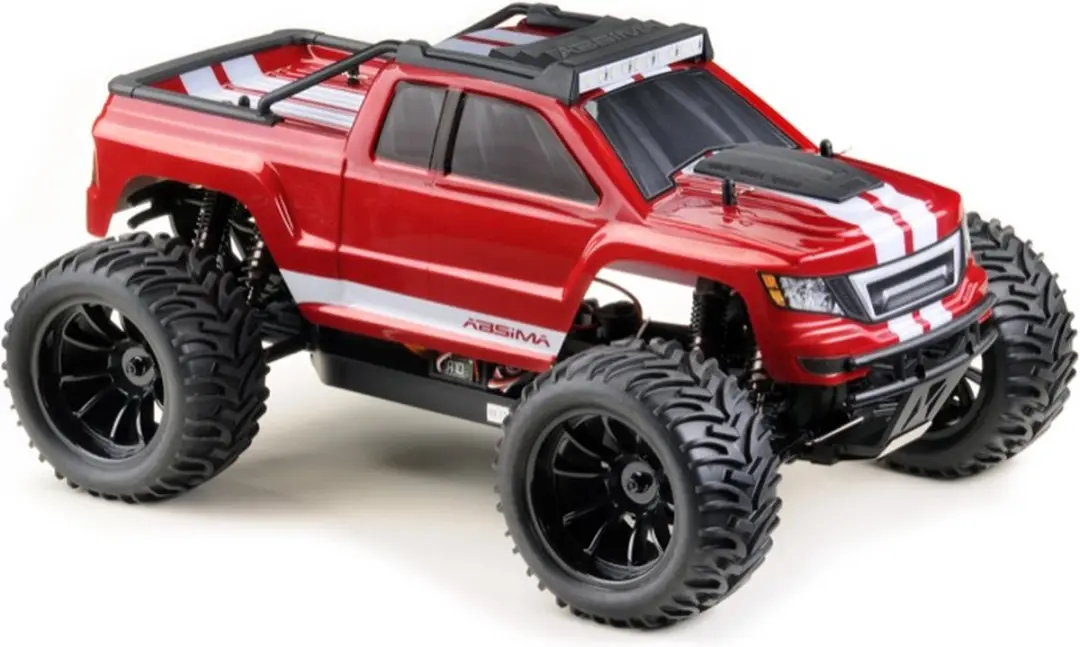 Absima AMT3.4 V2 12244V2 Monstertruck - Zwart/Rood - afbeelding 3 van 6