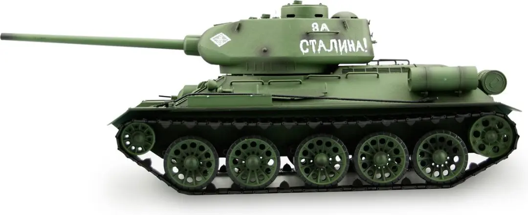 Amewi T34/85 RC Tank 1:16 - 2.4GHz IR/BB - afbeelding 2 van 6