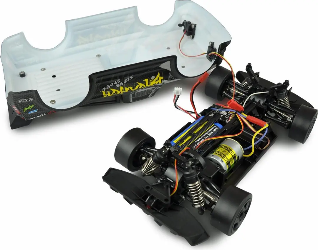 Amewi Drift Sport Car Breaker 1:16 2,4GHz RTR - Zwart - afbeelding 4 van 6