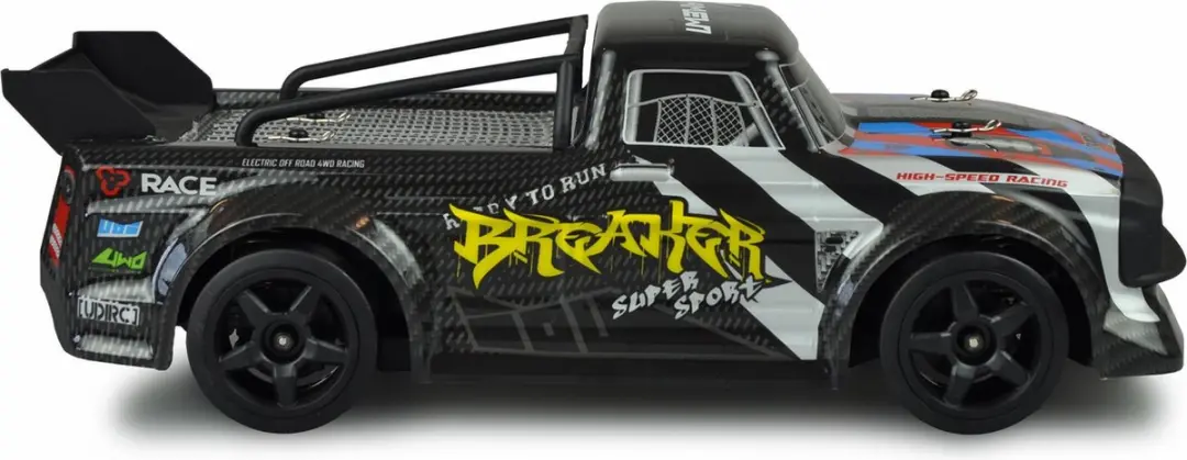 Amewi Drift Sport Car Breaker 1:16 2,4GHz RTR - Zwart - afbeelding 2 van 6