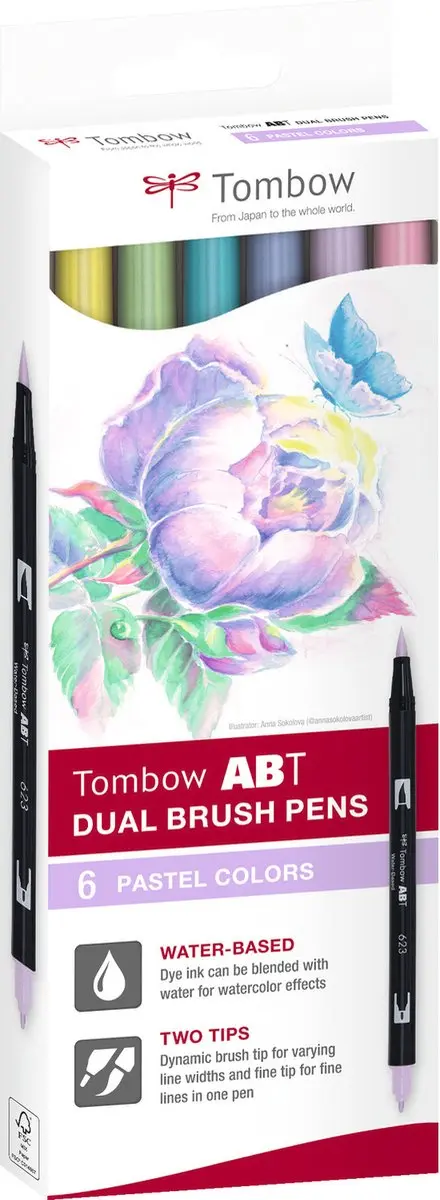 Tombow ABT Dual Brush Brushpennen