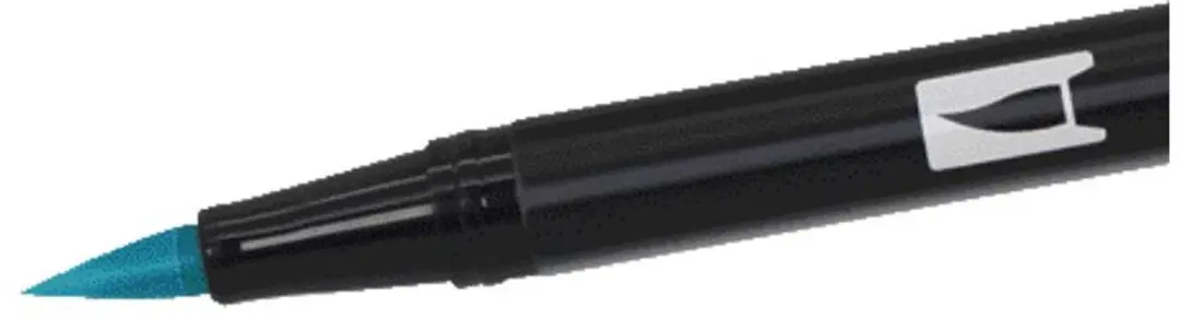 Tombow ABT Dual Brush Pen 407 Tiki Teal - afbeelding 5 van 6
