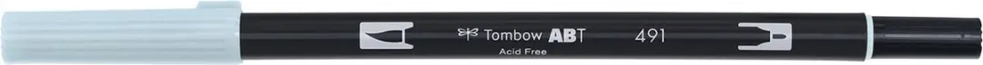Tombow ABT Dual Brush Pen 491 Glacier Blue - afbeelding 2 van 6