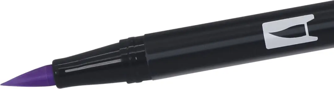 Tombow ABT Dual Brush Pen 636 - Imperial Purple - afbeelding 4 van 5
