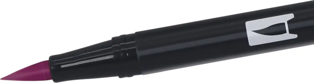 Tombow ABT Dual Brush Pen 757 - Port Red - afbeelding 4 van 6