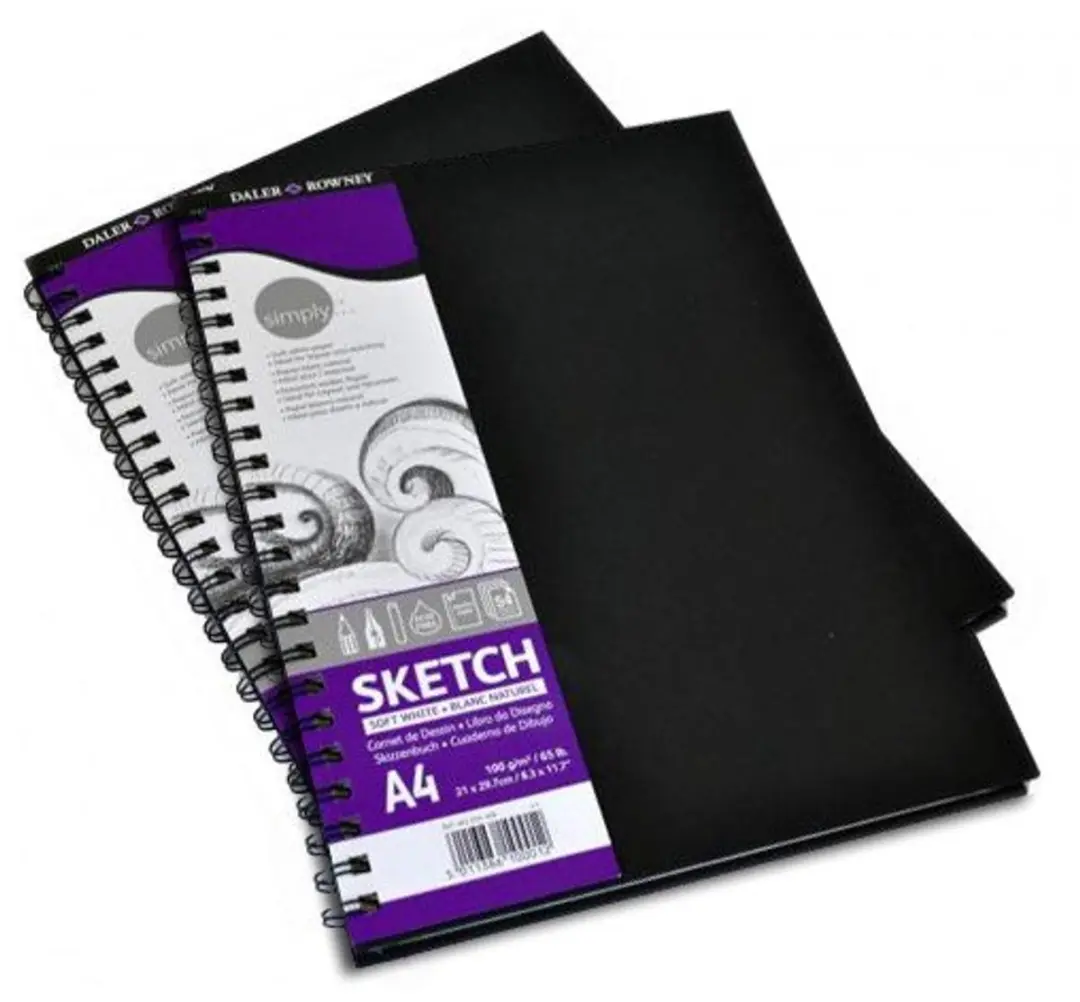 Daler-Rowney Simply Wirebound Sketchbook A4