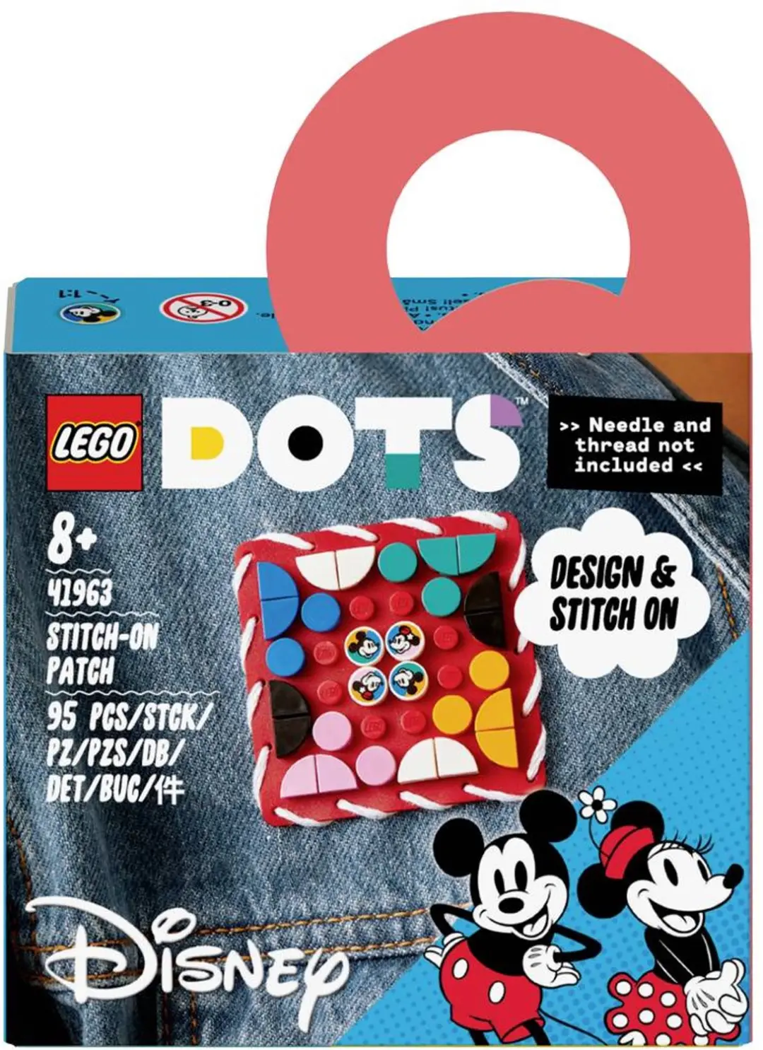 LEGO DOTS 41963 Mickey & Minnie Creative Patch