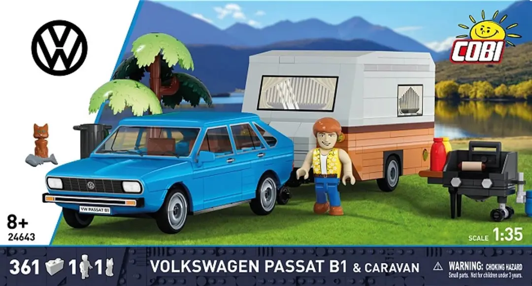 COBI Volkswagen Passat B1 & Caravan - 1:35 - 361 onderdelen - afbeelding 2 van 6