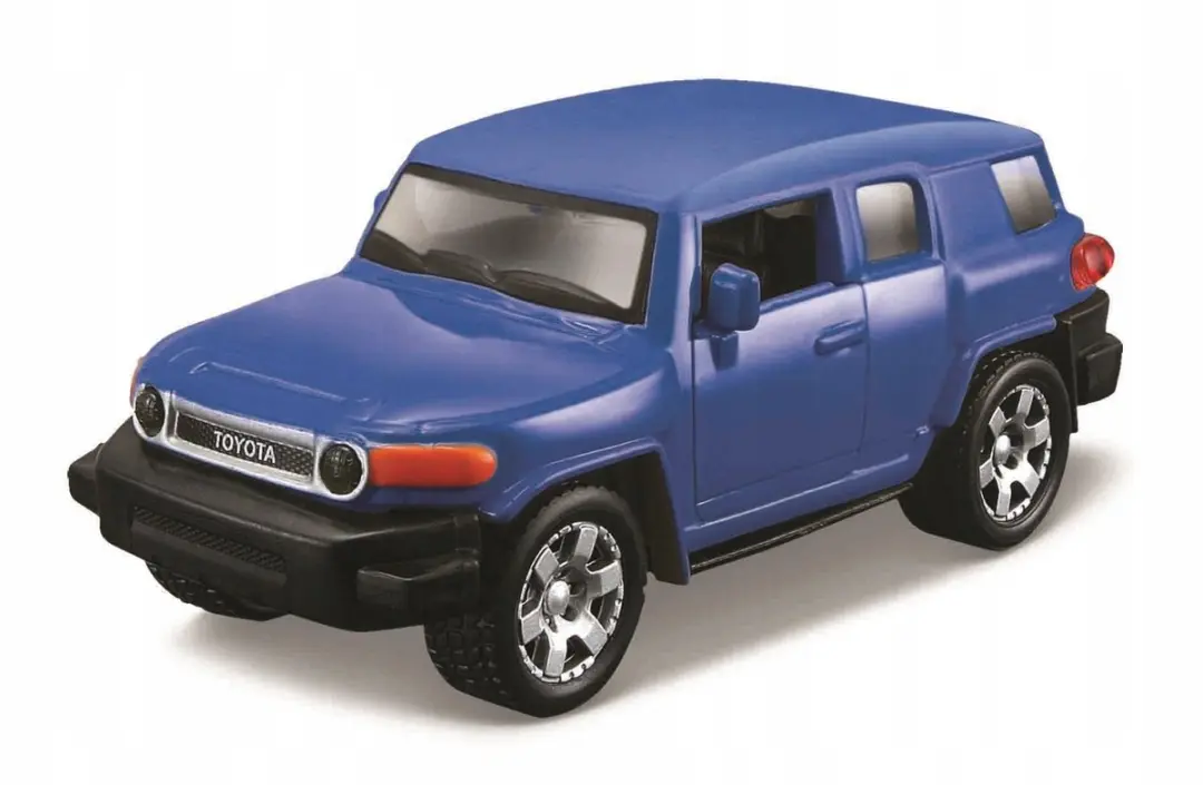Maisto Power Racer Toyota FJ Cruiser 2007 Blauw 4.5''