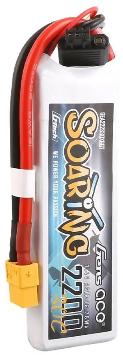 Gens Ace G-Tech Soaring GEA222S30X6GT LiPo Accu 2200mAh - afbeelding 5 van 6