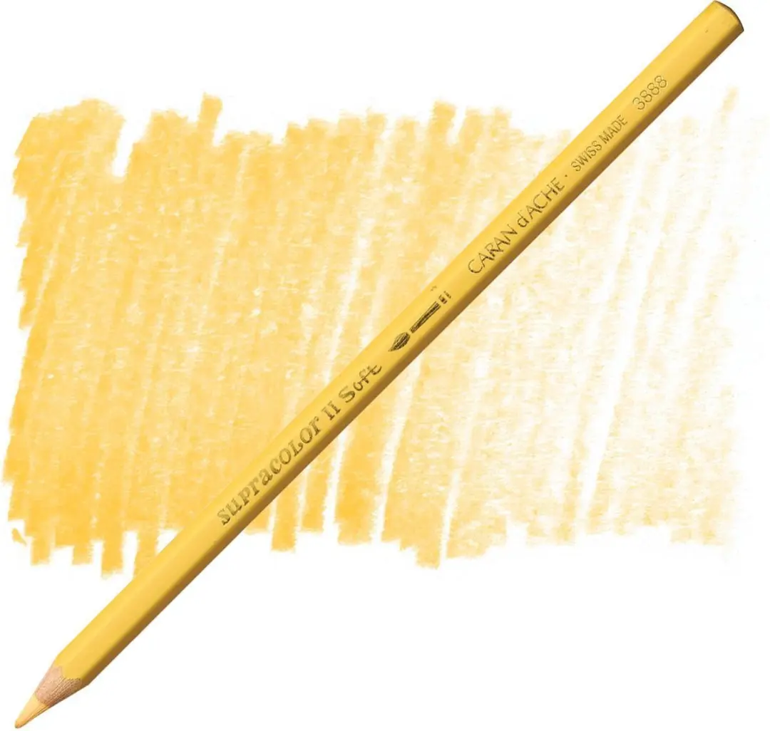 Caran d'Ache Supracolor aquarel potlood 031 orangish yellow