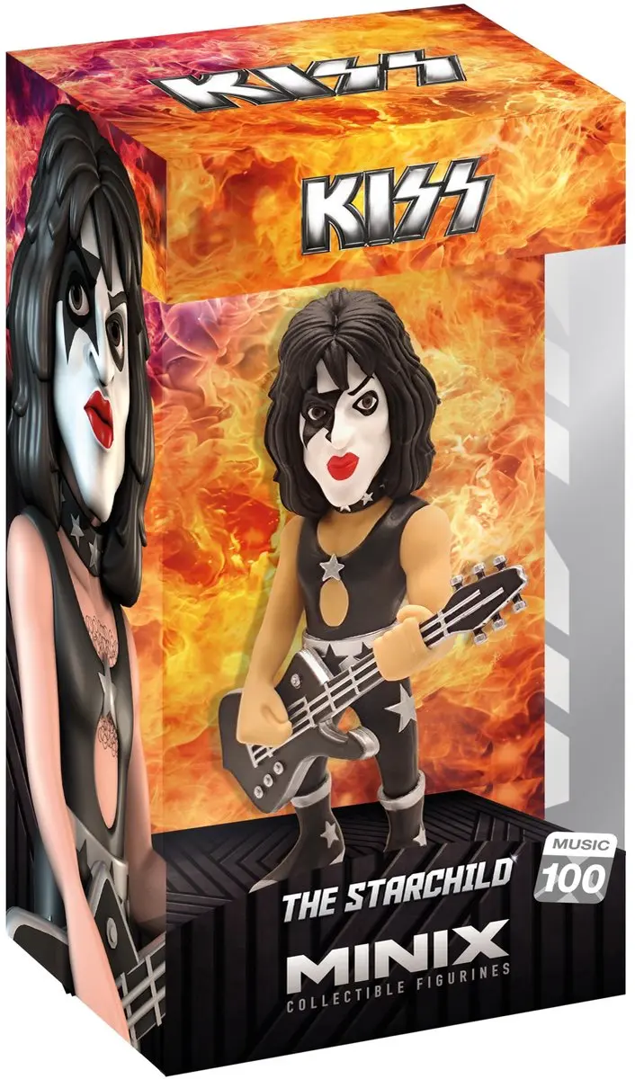 Minix KISS The Starchild Verzamelfiguur - 12cm - afbeelding 4 van 6