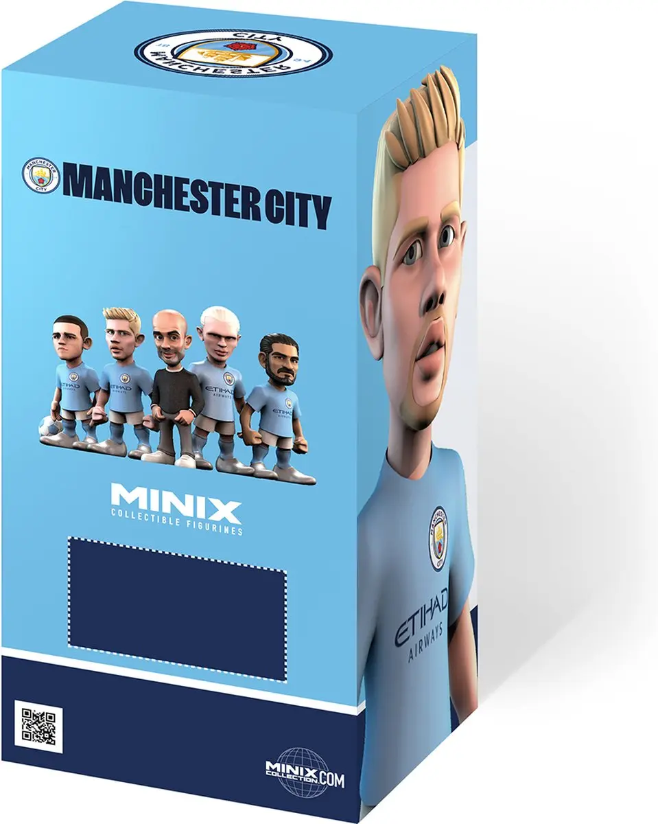 Minix Football Stars Kévin De Bruyne Figuur - 12cm - afbeelding 3 van 6
