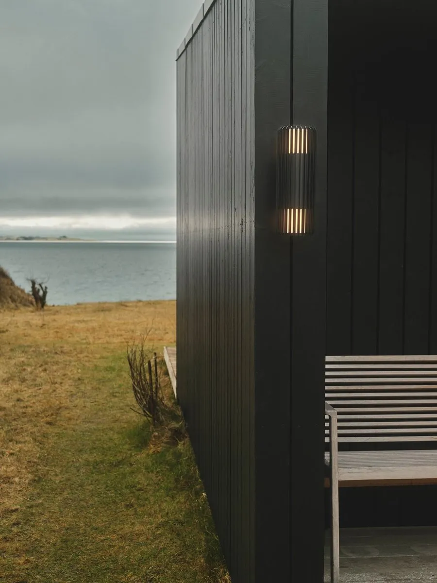 Nordlux Aludra Wandlamp Seaside Up & Down 2xE27 - Zwart