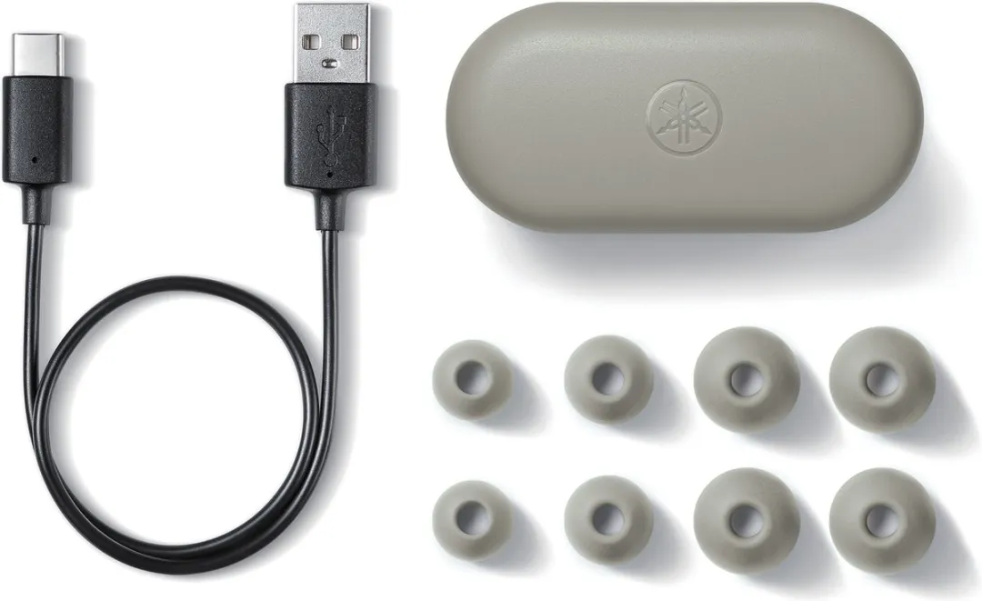 Yamaha TW-E3B Draadloze In-Ear - Grijs
