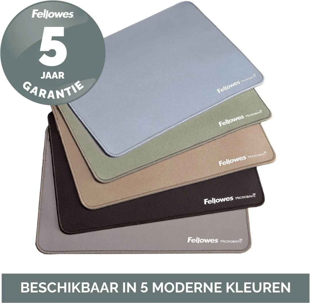 Fellowes Breyta Muismat XL - Beige - 83% Gerecycled