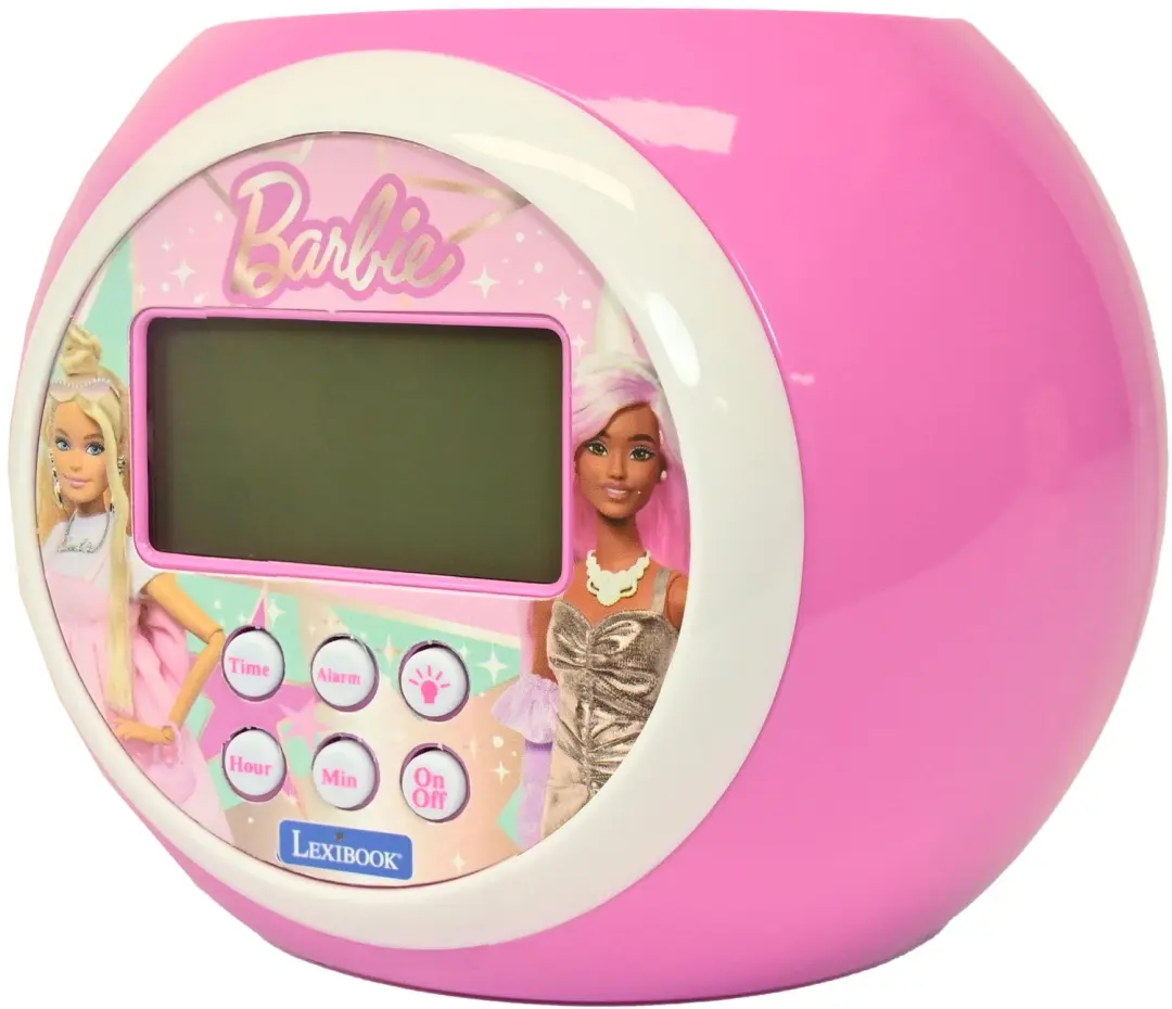 Lexibook Barbie Projectorwekker RL977BB - Roze - afbeelding 3 van 6