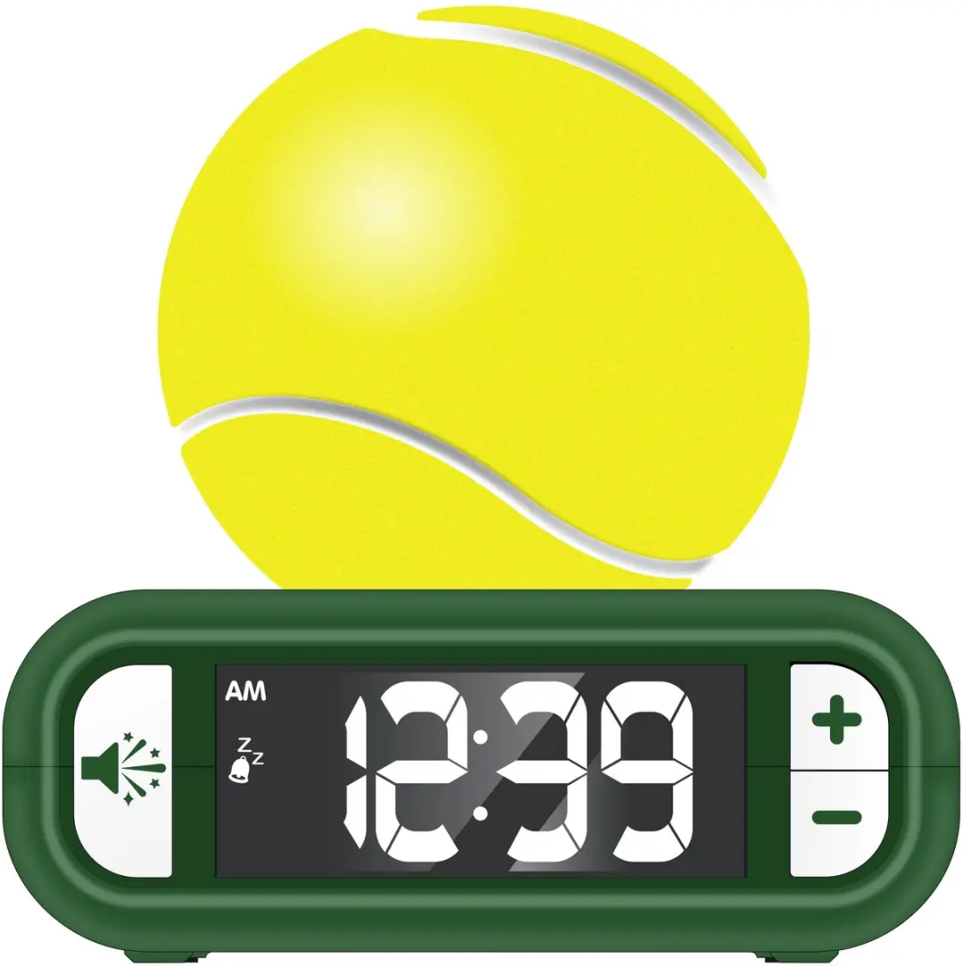 Tennis Nachtlampje Wekker met geluiden