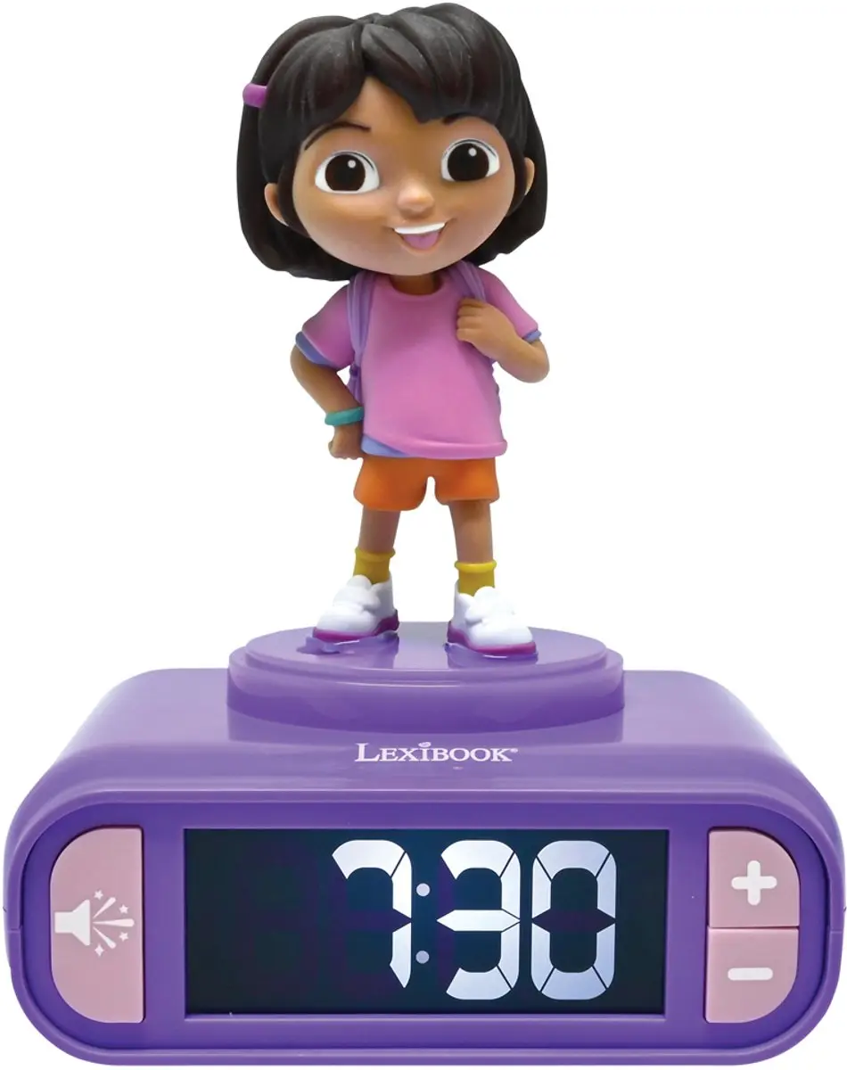 Dora Nachtlampje Wekker met geluiden