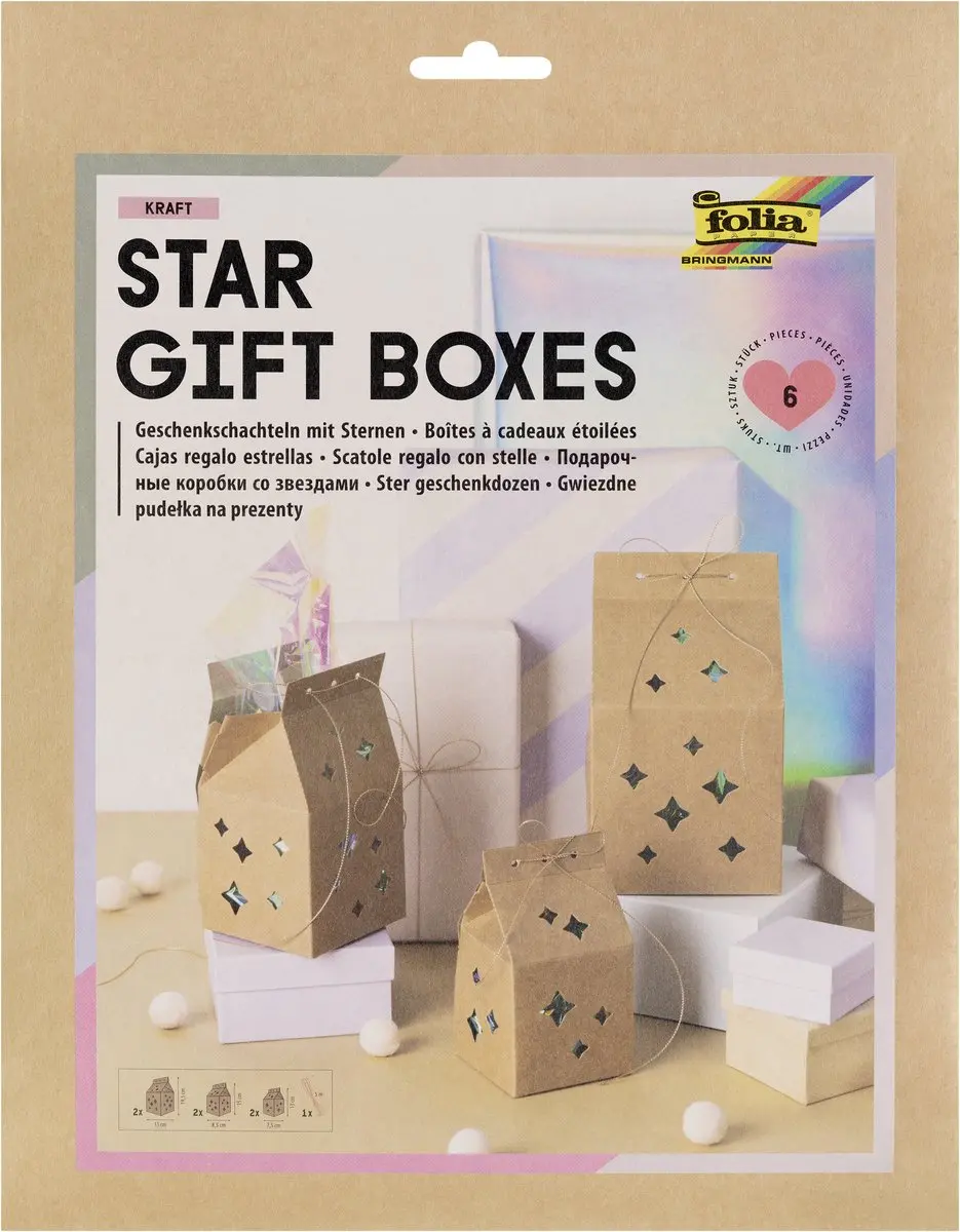 Folia Sterne Cadeauverpakking