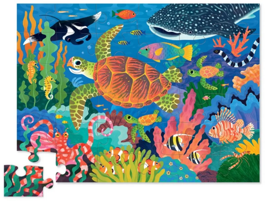Crocodile Creek Sea Turtle Vloerpuzzel 36 Stuks